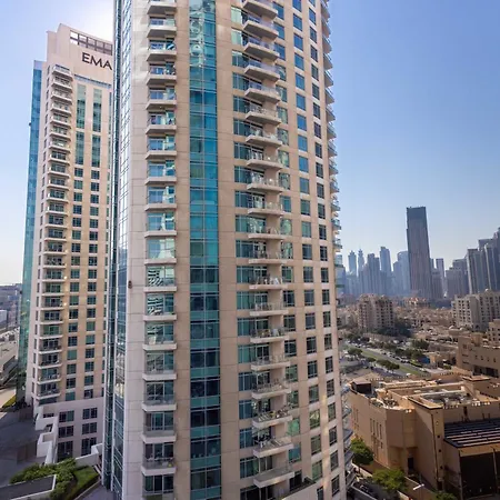 Burj Al Nujoom Downtown, Dubai Mall & Burj Khalifa Exterior photo
